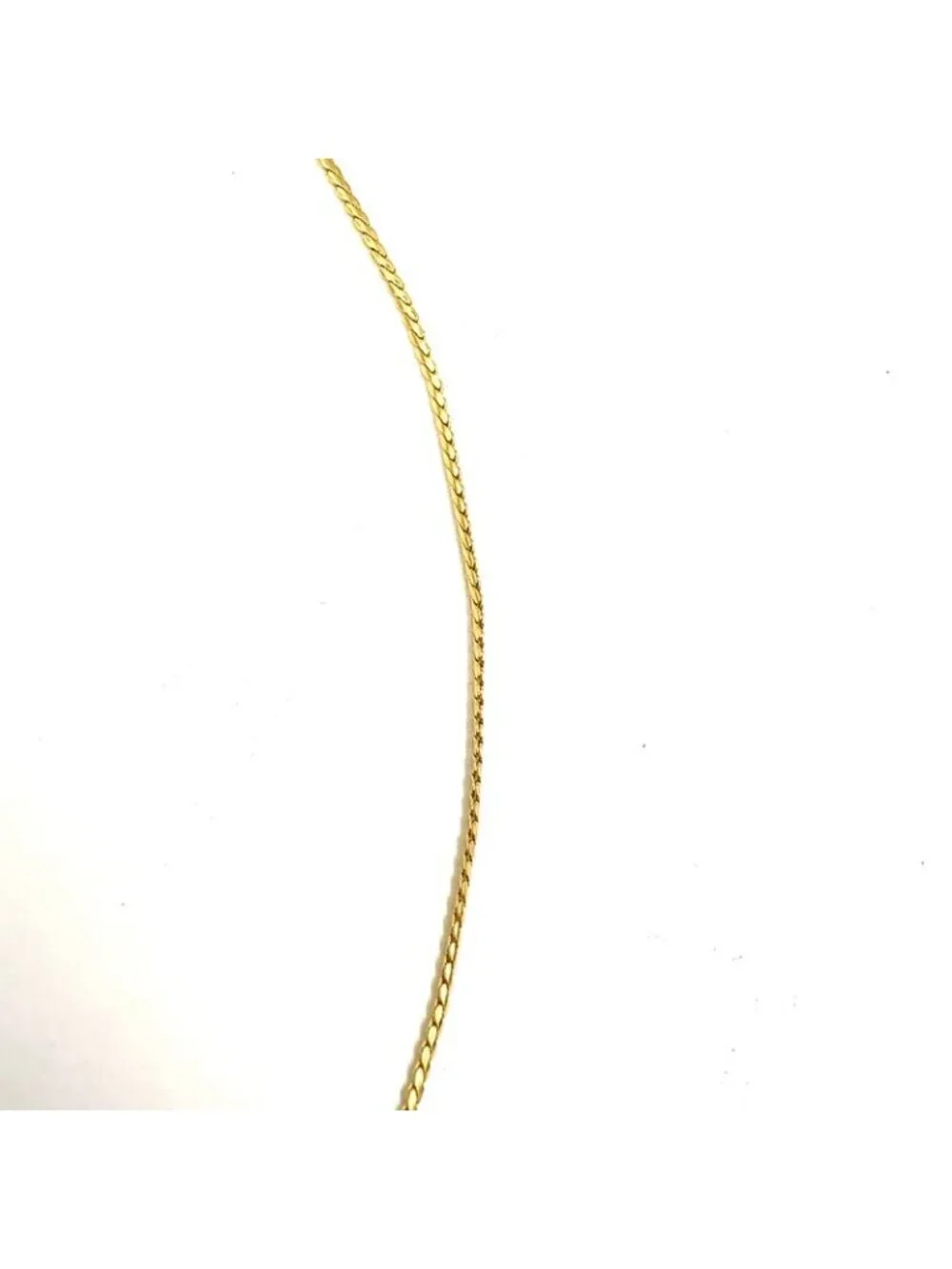 Dior Cdlogo Line Stone Gold Plated Necklace - Picture 7 of 8